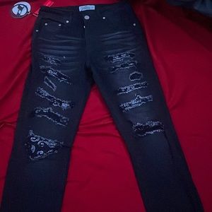 Politics Ripped Jeans